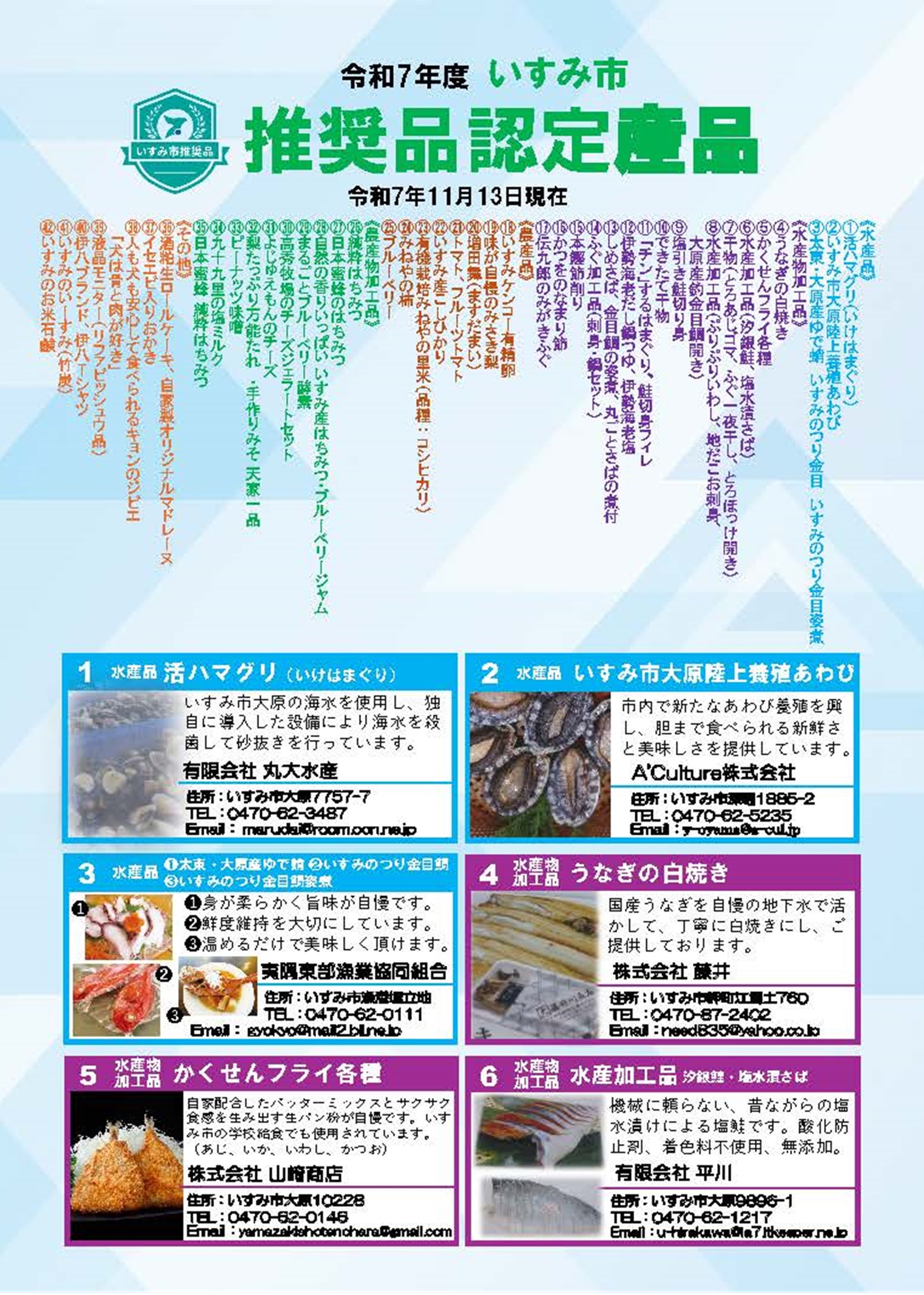 推奨品パンフレット1