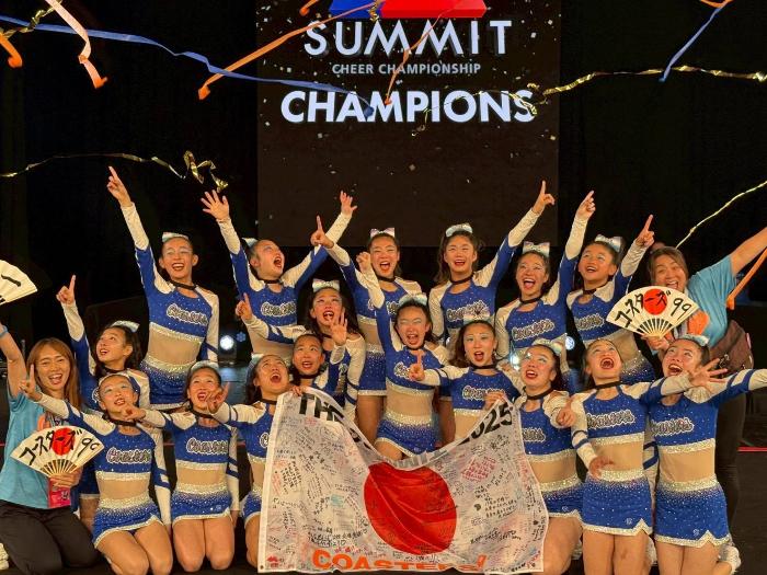 チア優勝